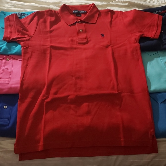 US Polo Assn. Collar shirts and Vneck Tshirts. - Picture 3 of 5